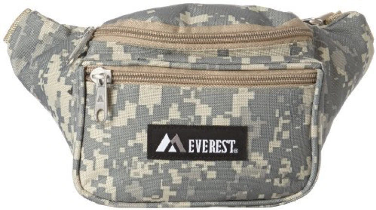 Everest Digital Camo Waist Pack, Digital Camouflage, One Size 