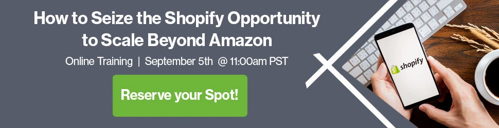 Amazon to Shopify expansion webinar