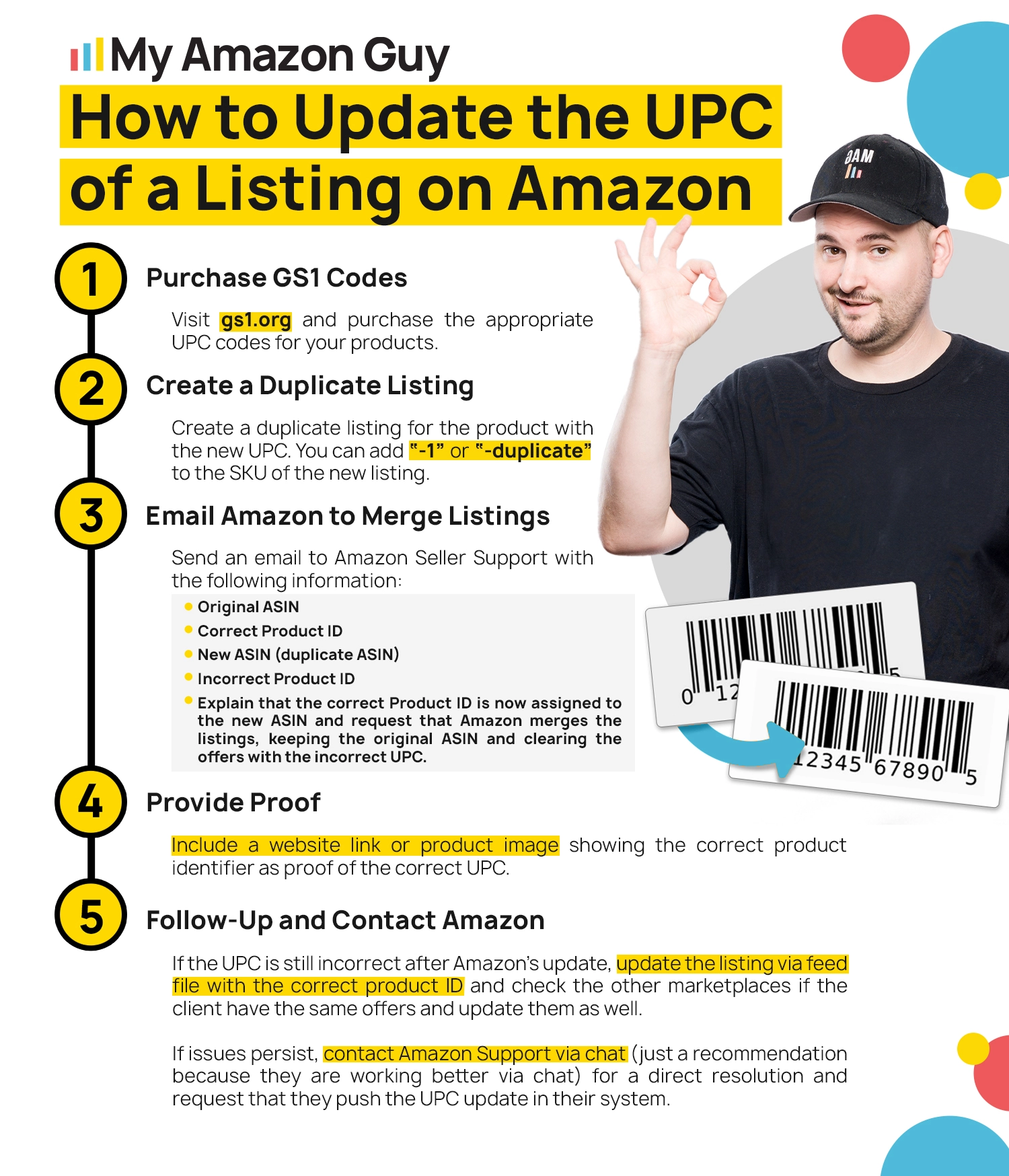 How to Update the UPC of a Listing on Amazon