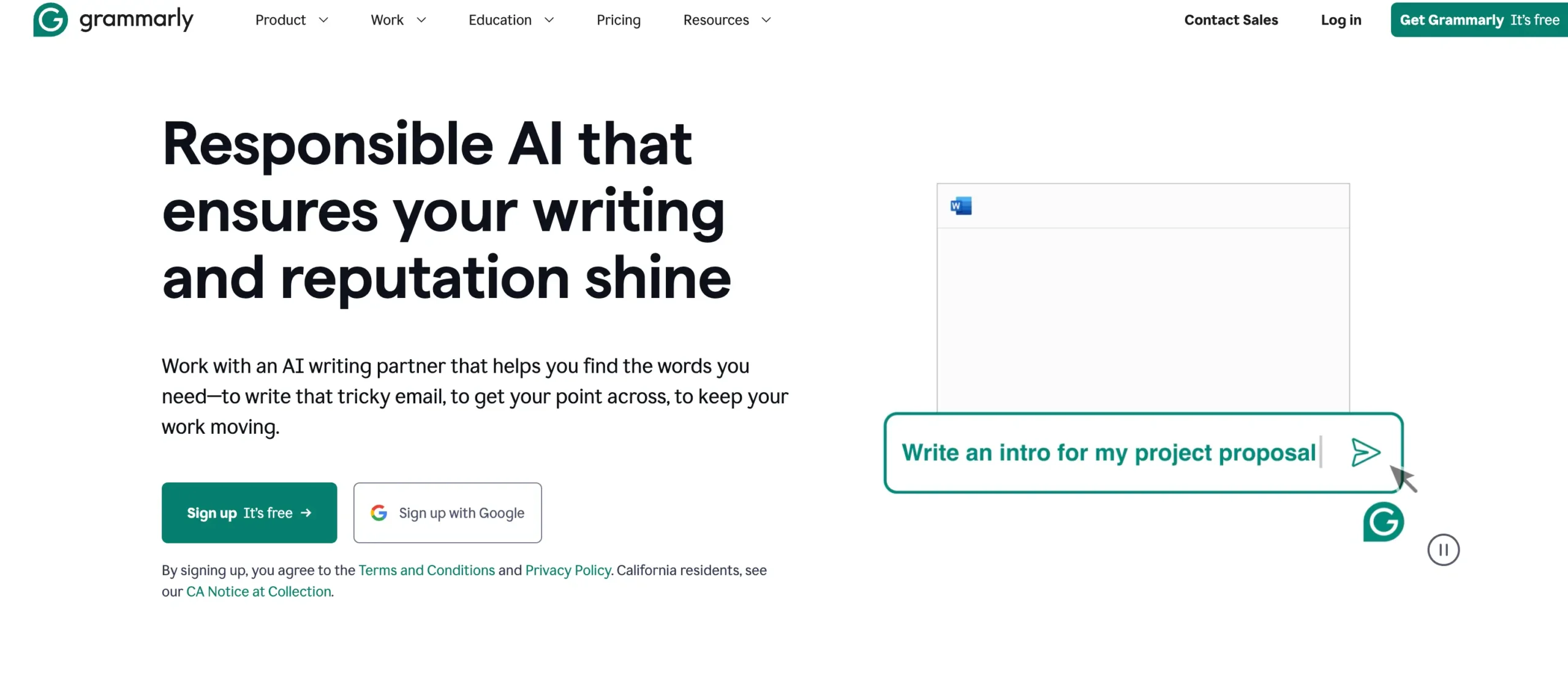 Grammarly Chrome Extension